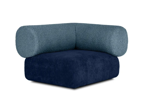 Завершение Trevi правое синий, белый — изображение 2