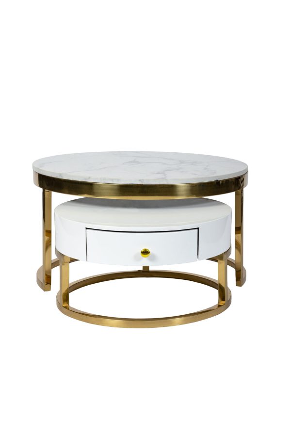 Набор кофейных столиков с ящиком 0.43x0.8x0.8м — изображение 2