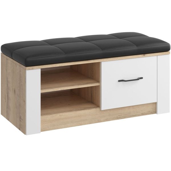 Дуб Ирландский/Белая матовая/Теос блэк