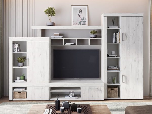 Гостиная «Гранд», дуб крафт белый — изображение 3