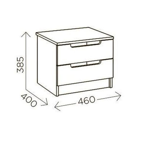 Тумба «Илия» М10, Дуб ирландский/Амаретти — изображение 3