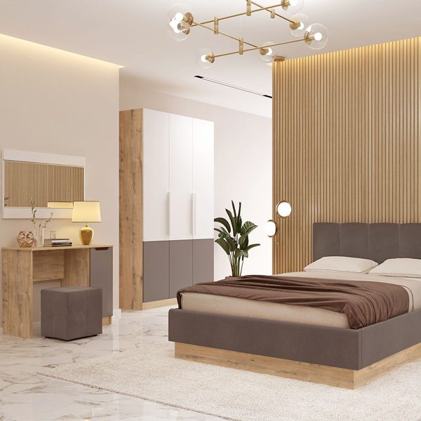 Зеркало «Илия» М16, Дуб ирландский/Белый — изображение 3