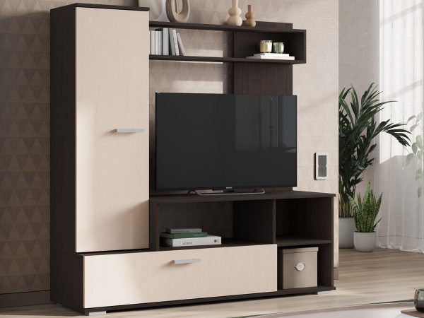 Стенка «Лима», дуб белфорт/венге — изображение 3