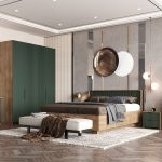 дуб канзас/зеленый матовый