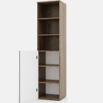 Шкаф «Монреаль» 1Д КМК 0986.2, дуб канзас/зеленый матовый — изображение 3