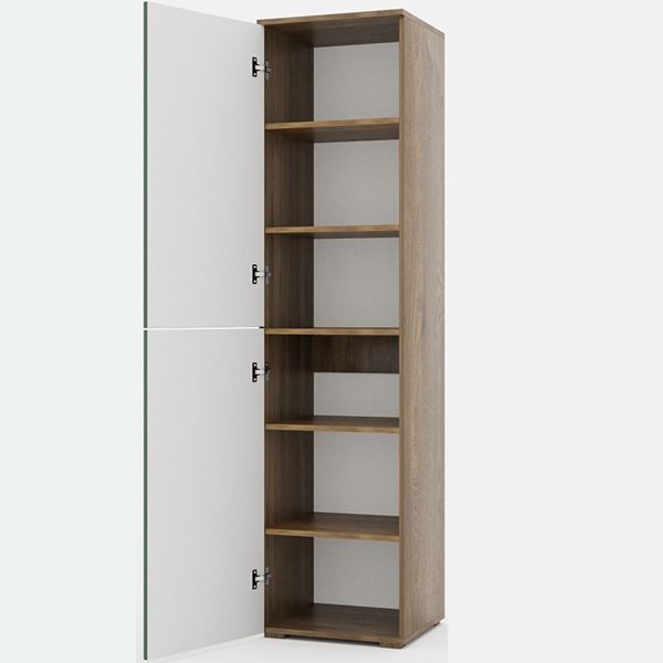 Шкаф «Монреаль» 2Д КМК 0986.1, антрацит/дуб канадский арктик — изображение 3