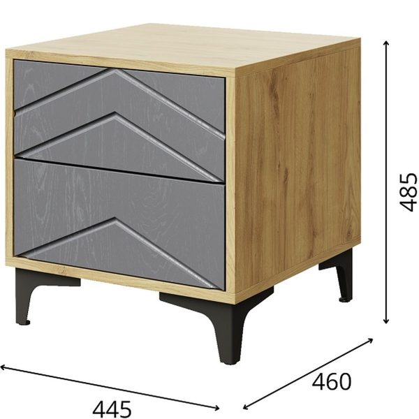 дуб наварра/графит