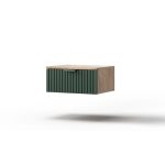 дуб канзас/зеленый матовый