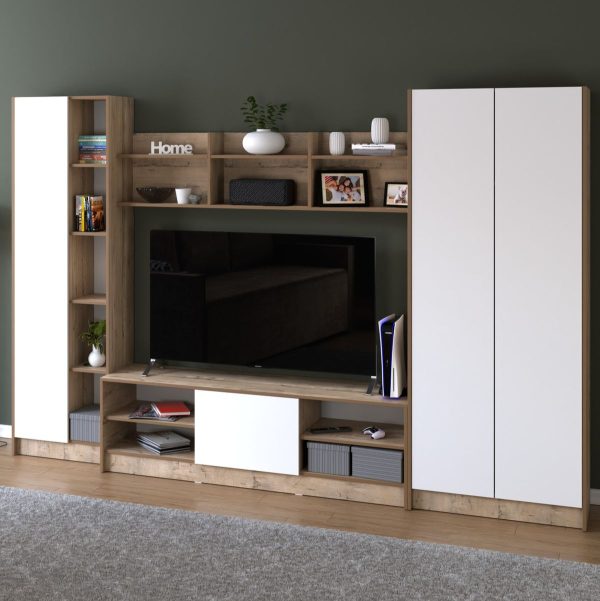 VIKTORIYA-stenka_gorka Дуб Ирландский/Белый