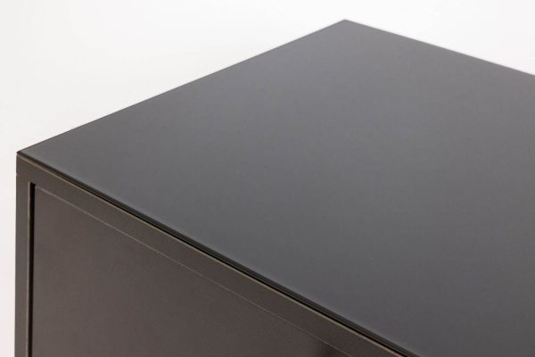 Тумба прикроватная серая 0.5x0.5x0.4м — изображение 3