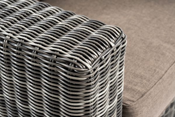 "Боно" лаунж-зона из искусственного ротанга, цвет графит — изображение 4