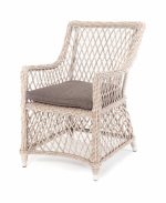 "Латте" плетеное кресло из искусственного ротанга