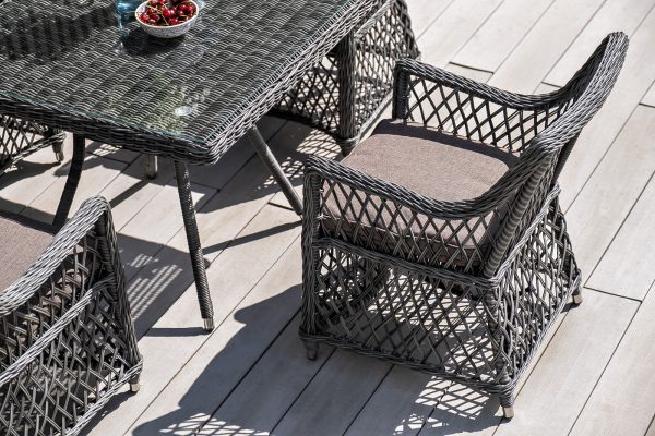 Латте-плетеное-кресло-из-искусственного-ротанга-цвет-графит-3 "Латте" плетеное кресло из искусственного ротанга, цвет графит — изображение 4