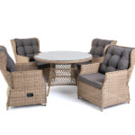 "Лацио" обеденная группа из искусственного ротанга