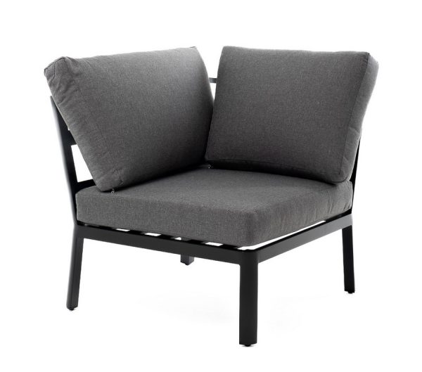 "Париж" модуль диванный алюминиевый угловой