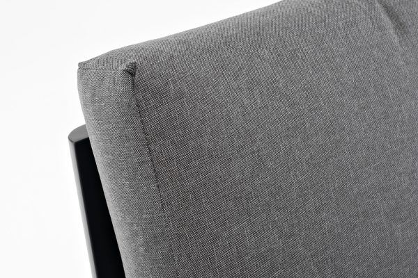 "Париж" модуль диванный алюминиевый центральный, цвет серый — изображение 5