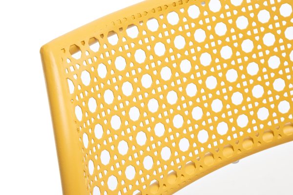 "Посейдон" стул с обработкой против ржавчины, стальной каркас, цвет желтый — изображение 4