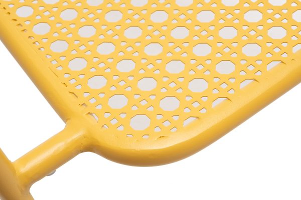 "Посейдон" стул с обработкой против ржавчины, стальной каркас, цвет желтый — изображение 5