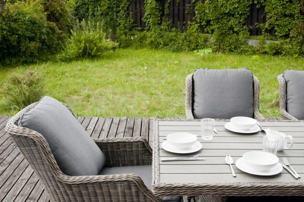 "Цесена" плетеный стол из искусственного ротанга — изображение 4