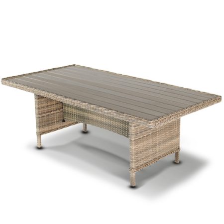 "Цесена" плетеный стол из искусственного ротанга