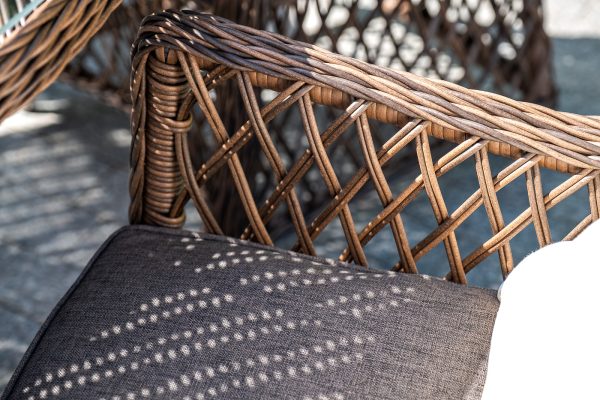 "Эспрессо–150 L" обеденная группа плетеная, цвет коричневый — изображение 5