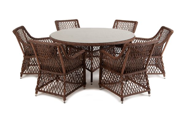 "Эспрессо–150 L" обеденная группа плетеная