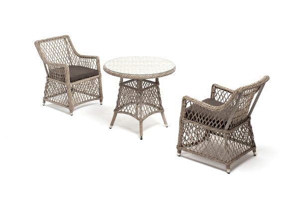 "Эспрессо–80 L" обеденная группа плетеная