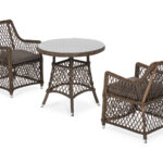 "Эспрессо–80 L" обеденная группа плетеная