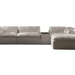 Диван Rivoli светло-серый