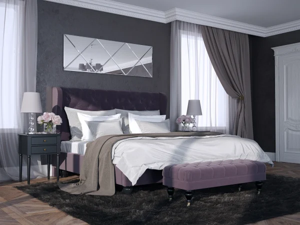 Тумба прикроватная Blues серый — изображение 3