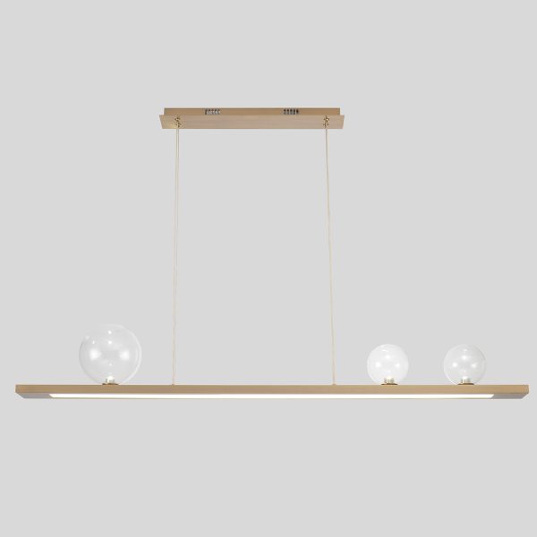 Светильник подвесной Crystal Lux AHORA SP1  L1200 BRASS — изображение 3