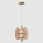 Светильник подвесной Crystal Lux AMARILLO SP12W LED BRASS — изображение 2