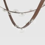 Светильник подвесной Crystal Lux BOSQUE SP7 L3000 BROWN/TRANSPARENT — изображение 2