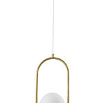 Светильник подвесной Crystal Lux CALLE SP1 BRASS