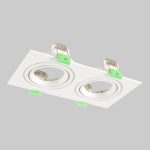 Светильник встроенный Crystal Lux CLT 002C2 WH V2 — изображение 2