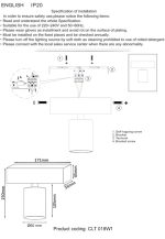 Светильник потолочный Crystal Lux CLT 018W1 BL — изображение 2