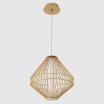 Светильник подвесной Crystal Lux CUADRA SP15W LED GOLD — изображение 3