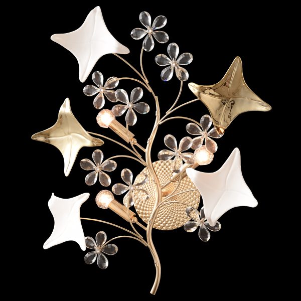 Бра Crystal Lux LETISIA AP3 GOLD — изображение 3