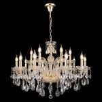 Люстра Crystal Lux MONICA SP10+5 GOLD — изображение 2