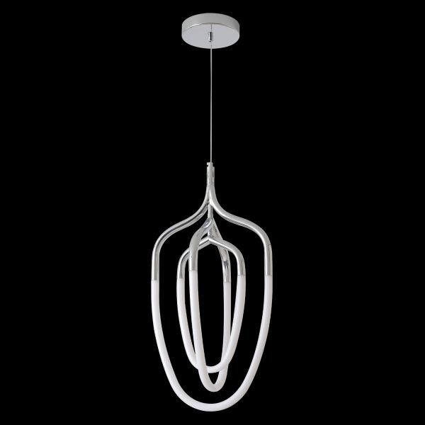 Светильник подвесной Crystal Lux PERA SP50W LED CHROME — изображение 2