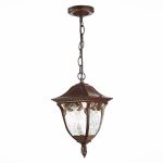 SL083.703.01 Светильник уличный подвесной ST-Luce Кофейный/Кофейный