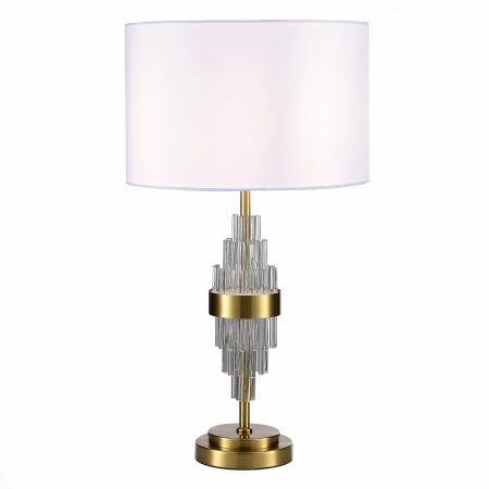 SL1002.304.01 Прикроватная лампа ST-Luce Латунь/Белый E27 1*40W ONZO