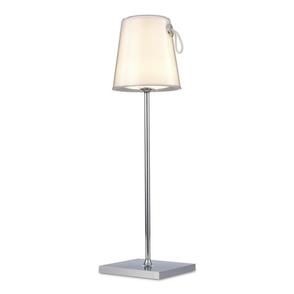 SL1009.104.01_01W SL1009.104.01 Прикроватная лампа ST-Luce Хром/Белый LED 1*5W 3000K+RGB PORTALI