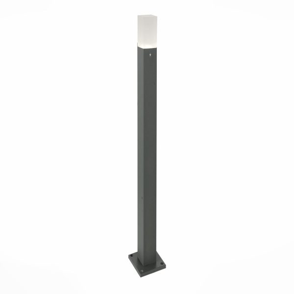 SL101.715.01_01W SL101.715.01 Светильник уличный наземный ST-Luce Серый/Белый LED 1*3W 4000K VIVO