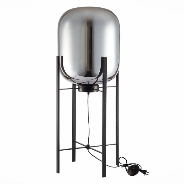 SL1050.715.01 Торшер ST-Luce Черный/Дымчатый E27 1*40W BURASCA — изображение 2