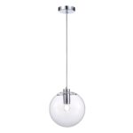 SL1056.113.01 Подвес ST-Luce Хром/Прозрачный E27 1*60W NOOR
