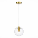 SL1056.203.01 Подвес ST-Luce Золотой/Прозрачный E27 1*60W NOOR