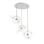 Латунь/Прозрачный LED 3*14W 3000K (из 4-х коробок) BOPONE