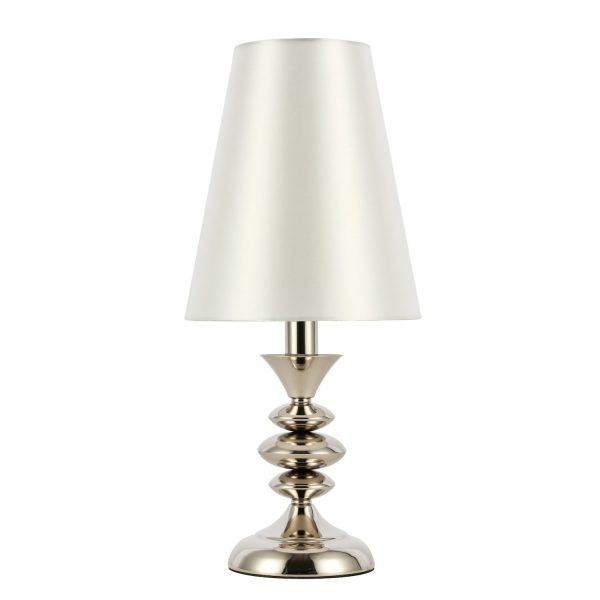 SL1137.104.01 Прикроватная лампа Никель/Белый E14 1*40W RIONFO — изображение 2