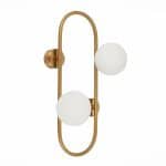 SL1149.301.02 Бра ST-Luce Латунь/Белый G9 2*5W VERA — изображение 2